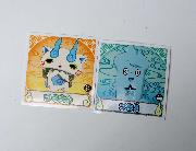 映画妖怪ウォッチ　エンマ大王　５つの物語だニャン！　シールコレクション2枚