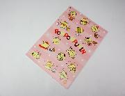 ポムポムプリンオリジナルデザインカレンダー付きノート全4種