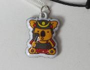 コアラのマーチ　武将・偉人・レアコアラ　イヤホンジャック付きクリーナーストラップ全8種