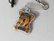 コアラのマーチ　武将・偉人・レアコアラ　イヤホンジャック付きクリーナーストラップ全8種