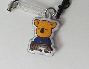 コアラのマーチ　武将・偉人・レアコアラ　イヤホンジャック付きクリーナーストラップ全8種