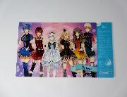 双子の魔法使いリコとグリ・ツキウタ。　マジカルバレンタインスイーツ選手権ミニクリアポスター全9種