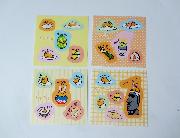 ぐでたまイースターシール全16種（4枚入り）