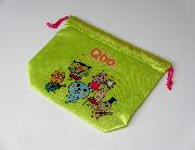 イオン限定Qooオリジナル巾着ポーチ全2種