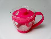 耐熱ガラスらくらく急須全3色