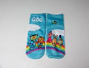 家族で使えるQooオリジナルスニーカーソックス全2種