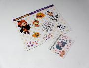 ハロウィンミルキー　ペコちゃん仮装シール