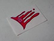 罰ゲーム的!?フェイスペイントシール全5種