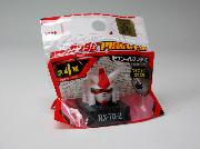 セブン-イレブン限定　機動戦士ガンダムフタ留めフィギュア全4種