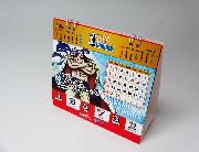 Coca Cola ×　ONE PIECE　2017オリジナル卓上カレンダー全2種