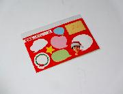 ビスコふきだしシール