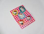 サンリオキャラクターズ　酉年キラキラシール全6種