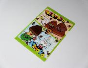 セブンイレブン限定デザイン　ヨッシースタンプ　うさぎ＆くま＆ぬこ100％　クリアファイル　全6種