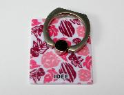 「IDEE」コラボデザインの十六茶16素材スマホリング　全4種