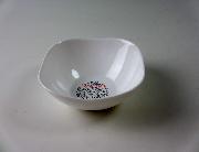 白いスクエアボウル