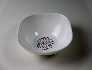 白いスクエアボウル