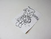 アンパンマンぬりえ