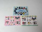 キリンオリジナルYOSHIMOTO x SANRIO CHARACTERS　シール付きミニクリアファイル全2種