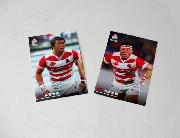 ラグビー日本代表選手カード2枚