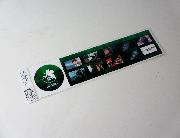 EVANGELIONオリジナルボトルガムステッカー全2種