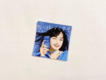 ざしきわらし 描き下ろし 広瀬すずステッカー　全3種