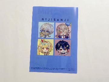 にじさんじ セブン－イレブンオリジナル A4クリアファイル 全4種