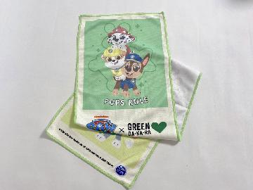 パウ・パトロール × GREEN DA・KA・RA オリジナル冷感タオル 全3種