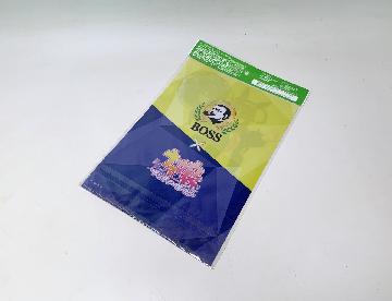 BOSS×ウマ娘プリティーダービー　クリアファイル＋缶バッジ