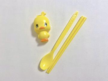 オリジナルひよこちゃん型ケース入りカトラリー 全3種