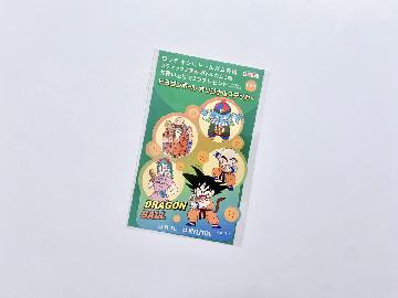 ドラゴンボールオリジナルステッカー 全6種