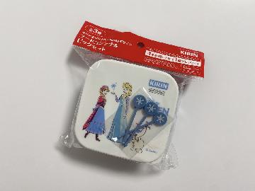 キリンオリジナル Disneyデザイン フードコンテナ&ピックセット 全3種