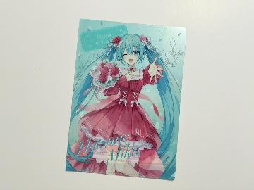 初音ミク オリジナルA4サイズクリアファイル 全6種