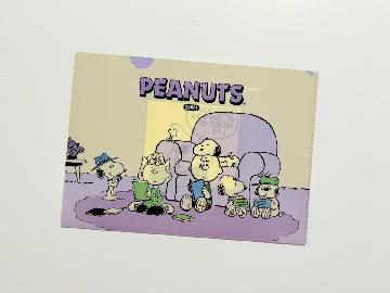  ファミリーマート×スヌーピー オリジナルA4クリアファイル 全6種