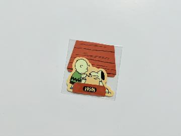  ファミリーマート×スヌーピー オリジナル台紙付きステッカー 全5種