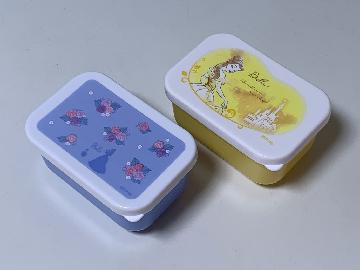 店頭キャンペーン限定　キリンオリジナルプリンセスデザインミニコンテナ2個セット　全4種