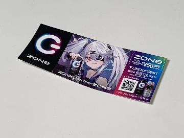 LiSAコラボ＆ZONeオリジナルZONeステッカー全6種