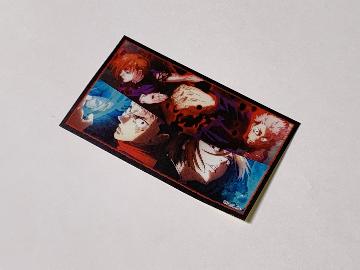 呪術廻戦シールプレミアムマット加工全20種