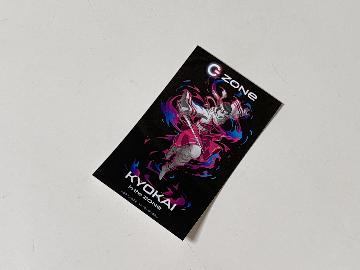 「ZONe×キングダム」コラボステッカー全6種