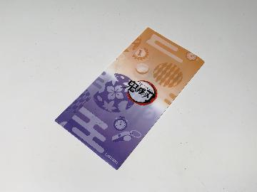 鬼滅の刃　オリジナルステッカー　オリジナルマルチファイル お菓子コース全4種