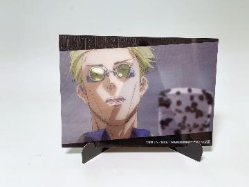 呪術廻戦キャンペーン限定オリジナルグッズ第1弾　アニメ場面写　紙脚付きビジュアルカード全5種