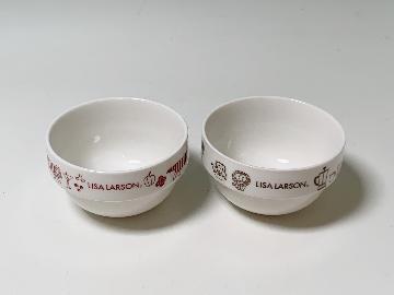 リサ・ラーソン  オリジナルスタッキングボウル2個セット 全3種