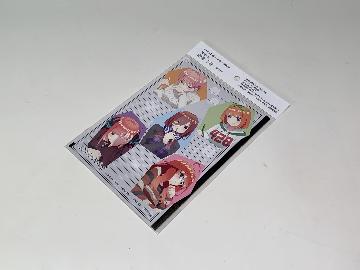 五等分の花嫁∬ オリジナルA5ノート 第3弾 全5種