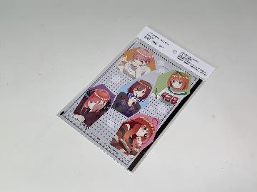 五等分の花嫁∬ オリジナルA5ノート 第3弾 全5種