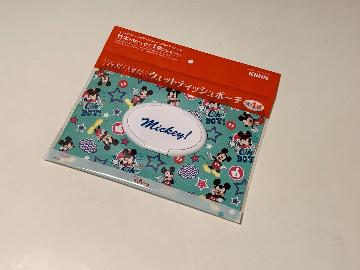ディズニーデザイン ウェットティッシュポーチ 全4種