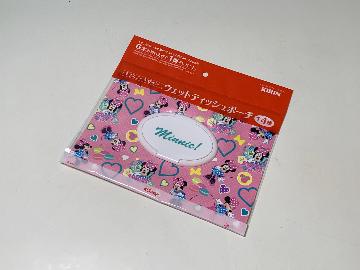 ディズニーデザイン ウェットティッシュポーチ 全4種
