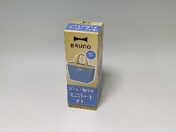 BRUNO ゴールド持ち手 ミニトート
