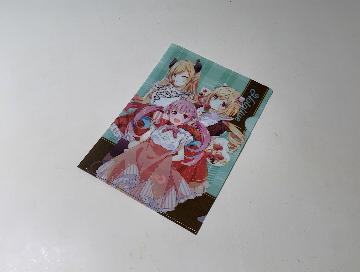 ホロライブ なもり先生描き下ろしイラスト A5サイズクリアファイル 第2弾 全4種