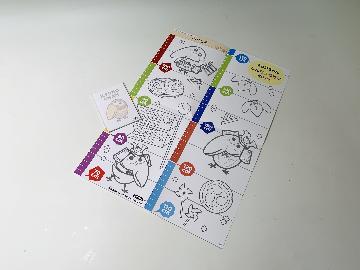 キョロちゃんこどもの日　しんちょうけいぬりえ／キョロちゃんメモ