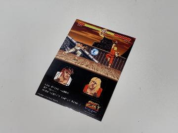 ストリートファイター オリジナルB6ステッカー 全6種