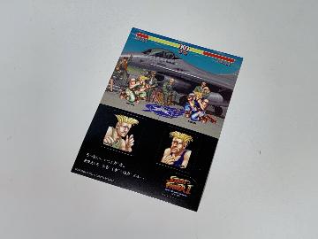 ストリートファイター オリジナルB6ステッカー 全6種